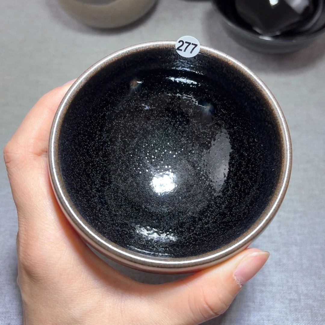 茶盏子衿手工柴烧盏含磨底刻字277
