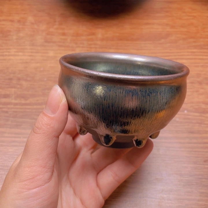 茶盏建窑建盏主人杯