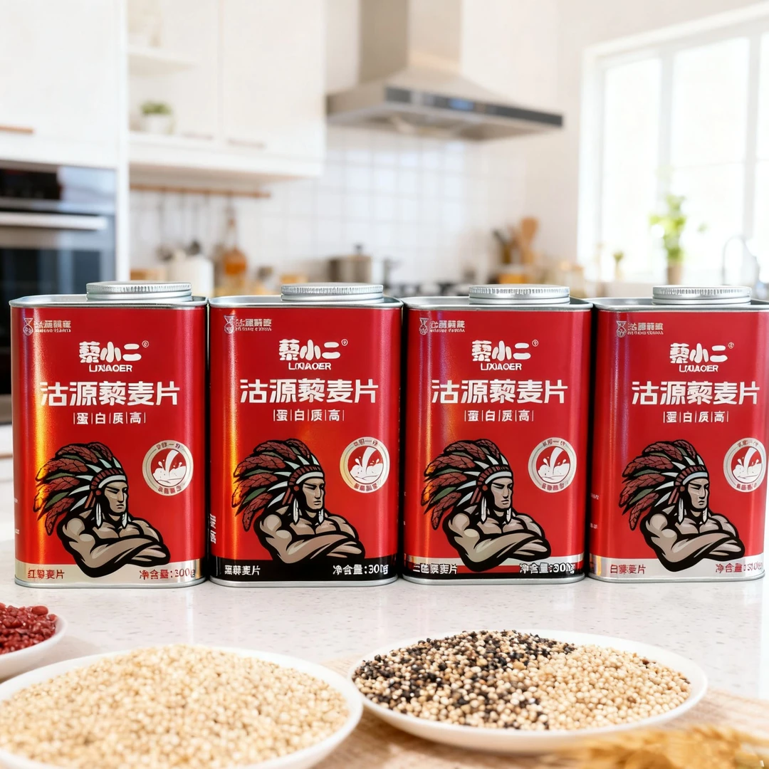 藜小二 即食藜麦片甄选优质藜麦米蛋白质高营养满满300g