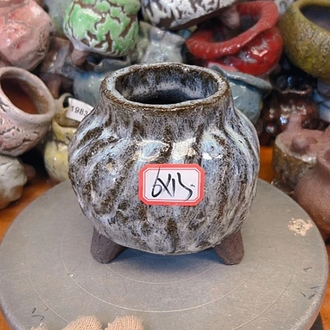 粗陶花盆手工花盆制作