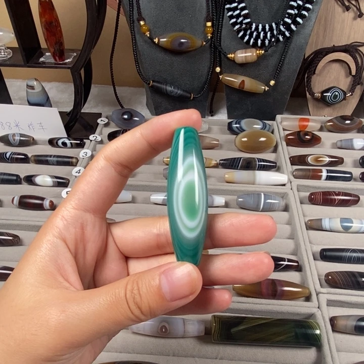 翻***驴玛瑙/玉髓未镶嵌颈饰