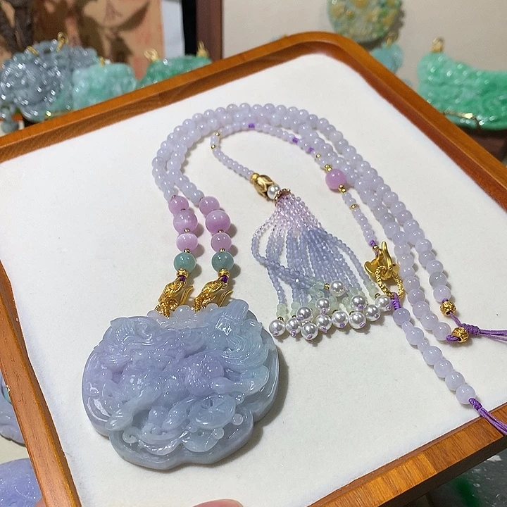 颈饰未镶嵌翡翠翡翠吊坠