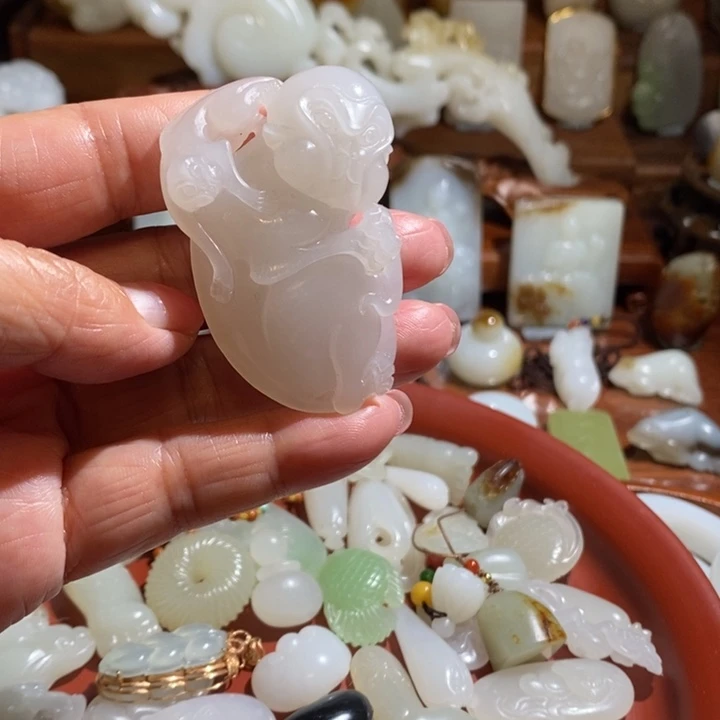 和田玉（白玉）未镶嵌颈饰