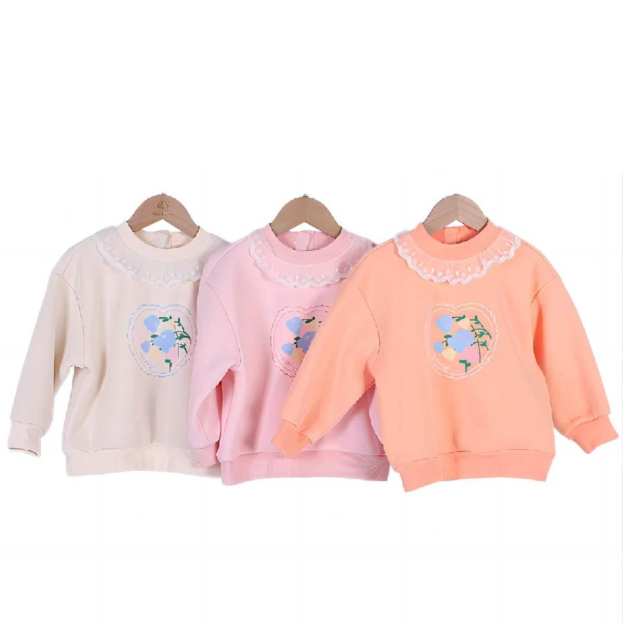 女小童洋气复合连帽卫衣3422004504