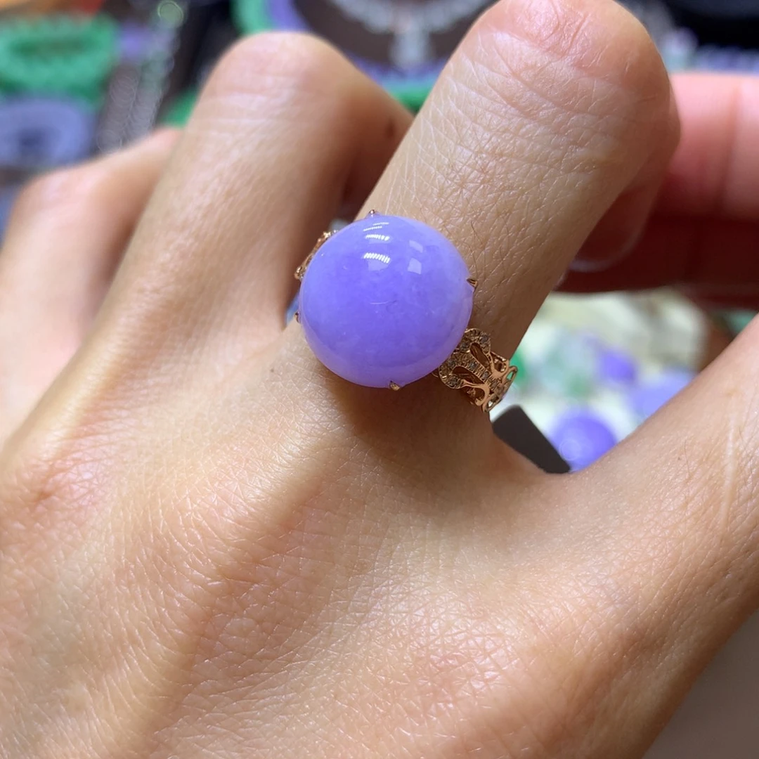 【闪购商品】翡翠颈饰18K金镶嵌翡翠