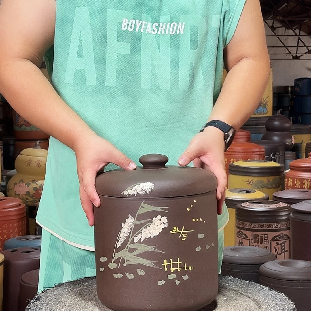 紫砂茶叶罐茶叶罐