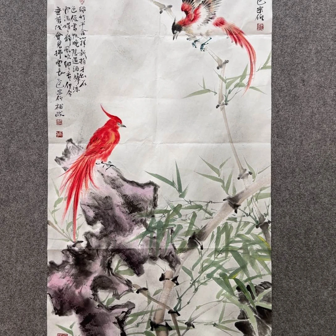 国画谢宗伯老师手绘作品