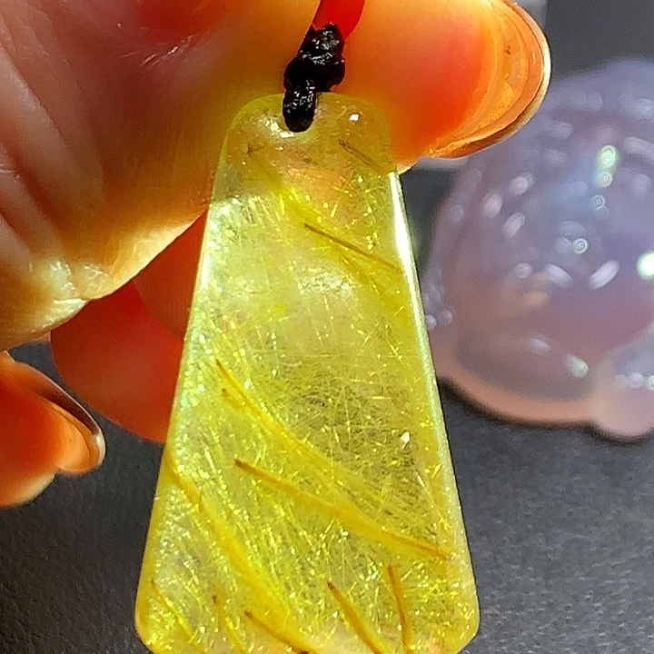 水晶吊坠(不含链)未镶嵌福**仪