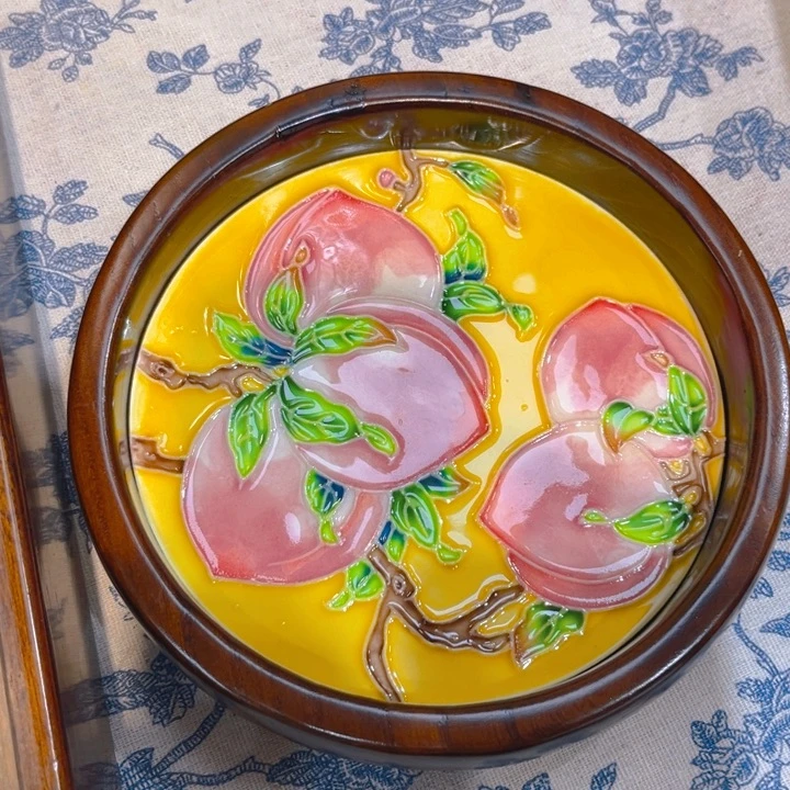 木瓷板画艺术作品