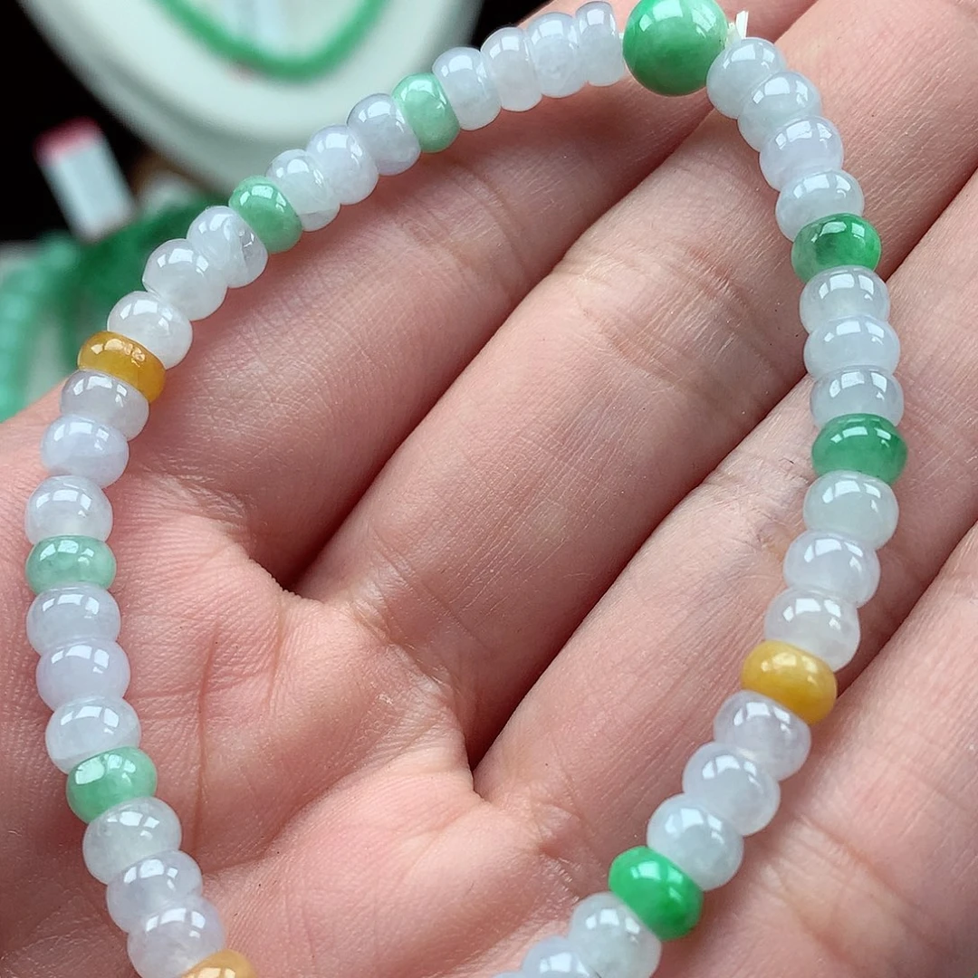 翡翠未镶嵌项链翡翠