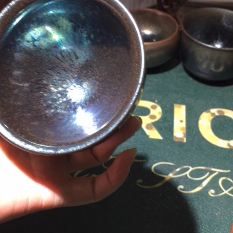 【闪购商品】茶盏建盏主人杯图片款