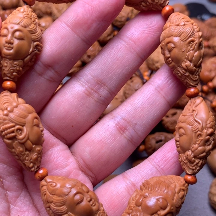 橄榄核手串/手链头一次