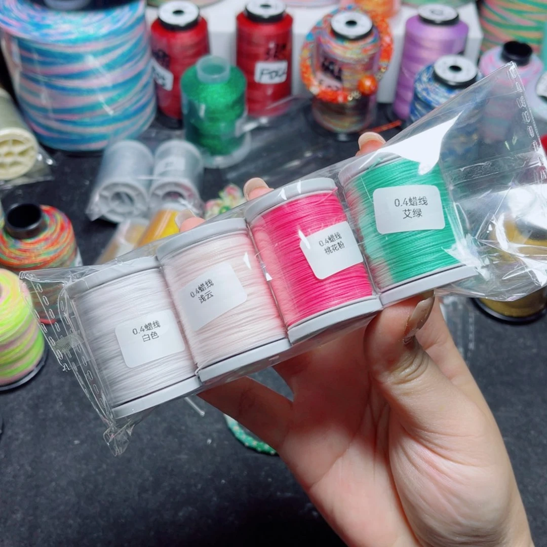 腈纶0.4纯色圆蜡灰卷4色组合W06