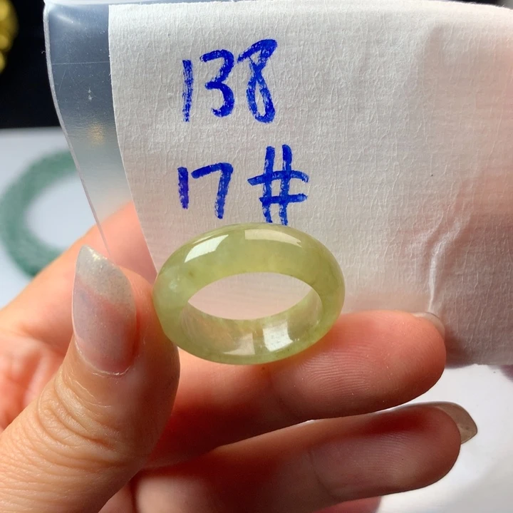 福****定制翡翠未镶嵌戒圈