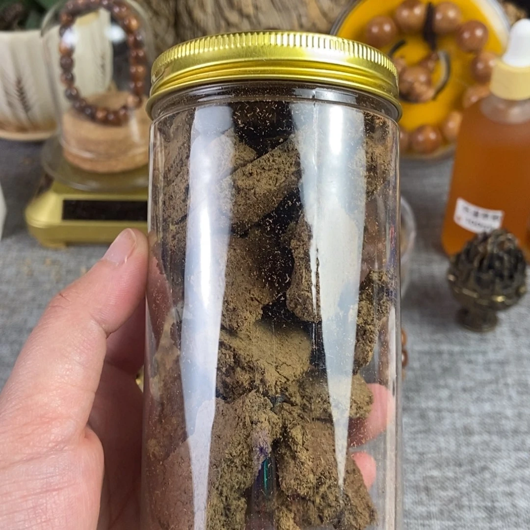 柏木（崖柏）手串/手链北太行黑油骨料崖柏水磨粉