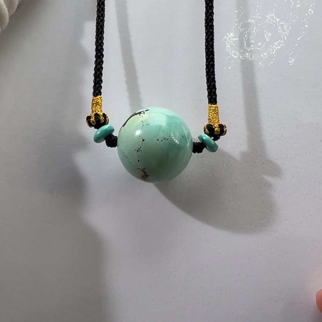 绿松石未镶嵌挂件