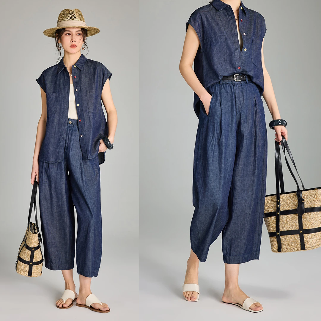 【格一专属】雾道 CANTO MOTTO时尚通勤女式休闲裤WD26209556