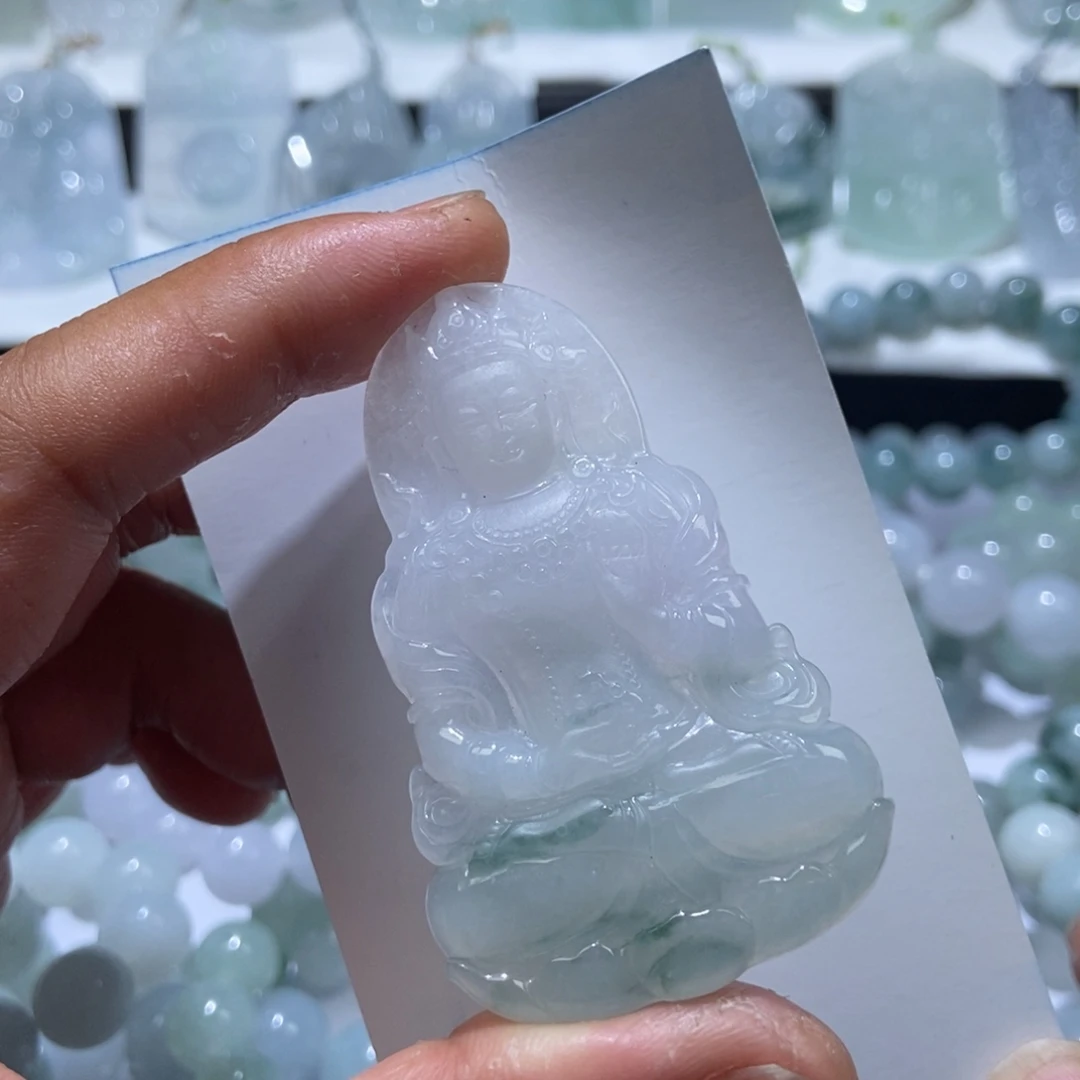 定制翡翠未镶嵌度母