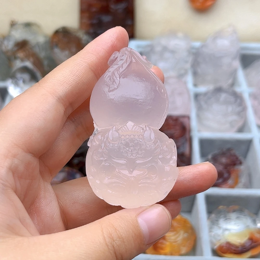 水晶吊坠(不含链)未镶嵌午****女