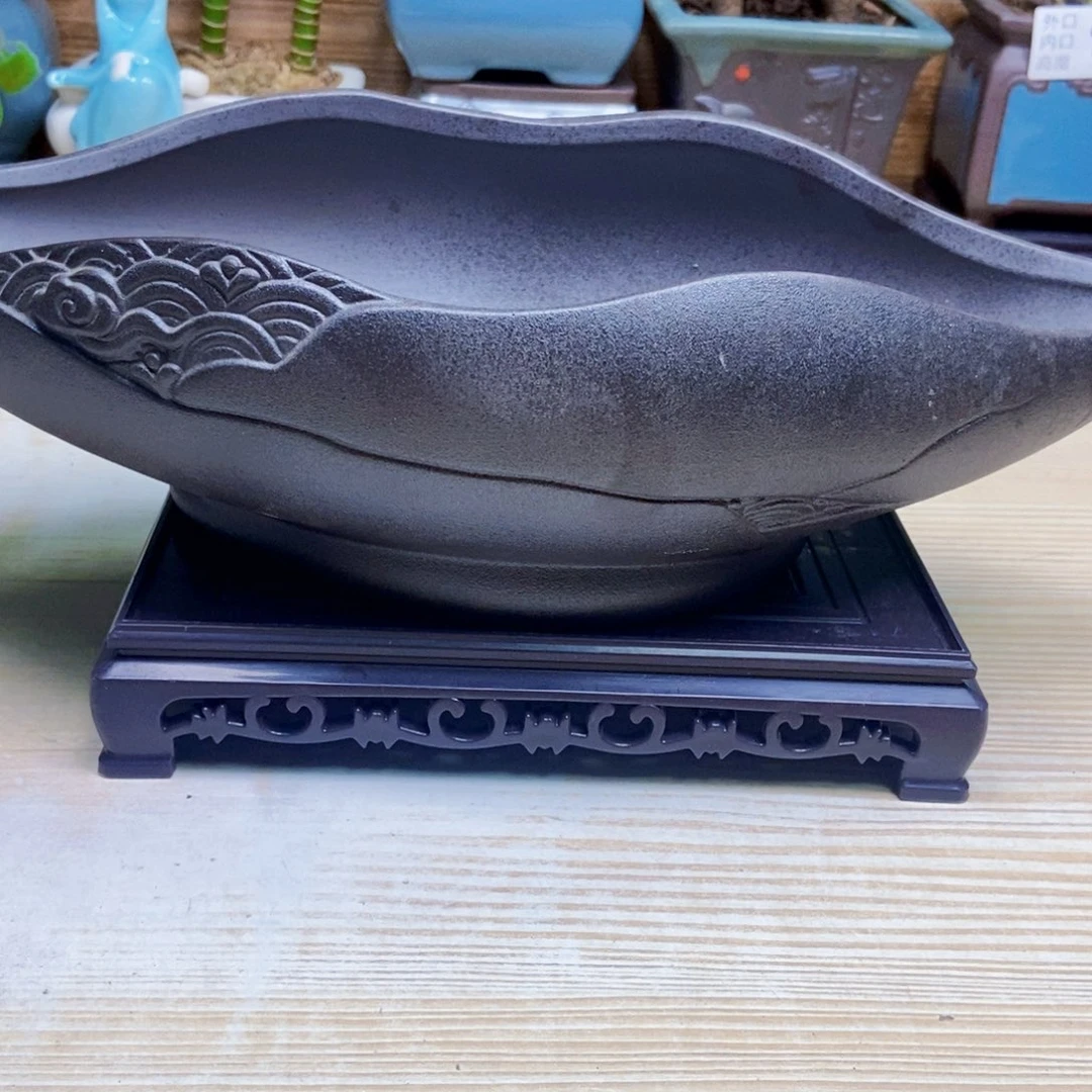 瓷片陶瓷花盆陶瓷艺术