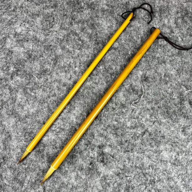 【竹韵】出锋2.2/2.8狼毫毛笔小楷笔 勾线描边 瘦金体