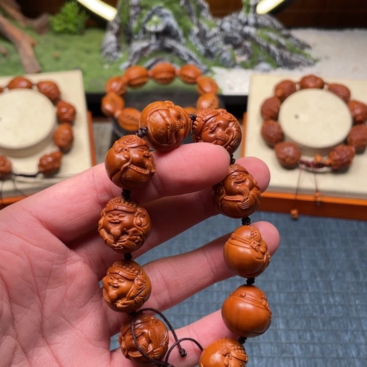 橄榄核手串/手链暴富小财神