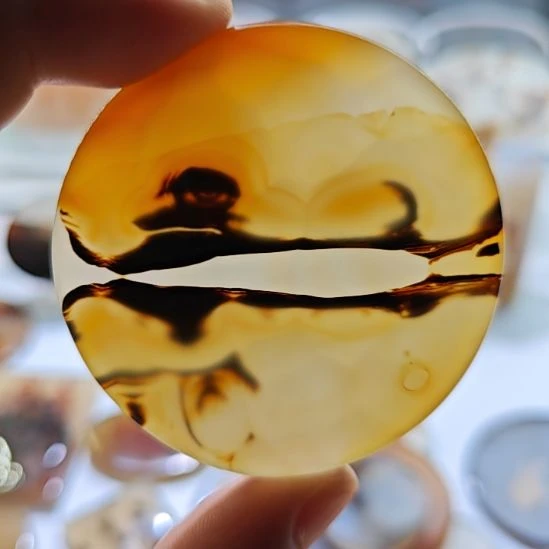 玛瑙/玉髓未镶嵌吊坠(不含链)33号