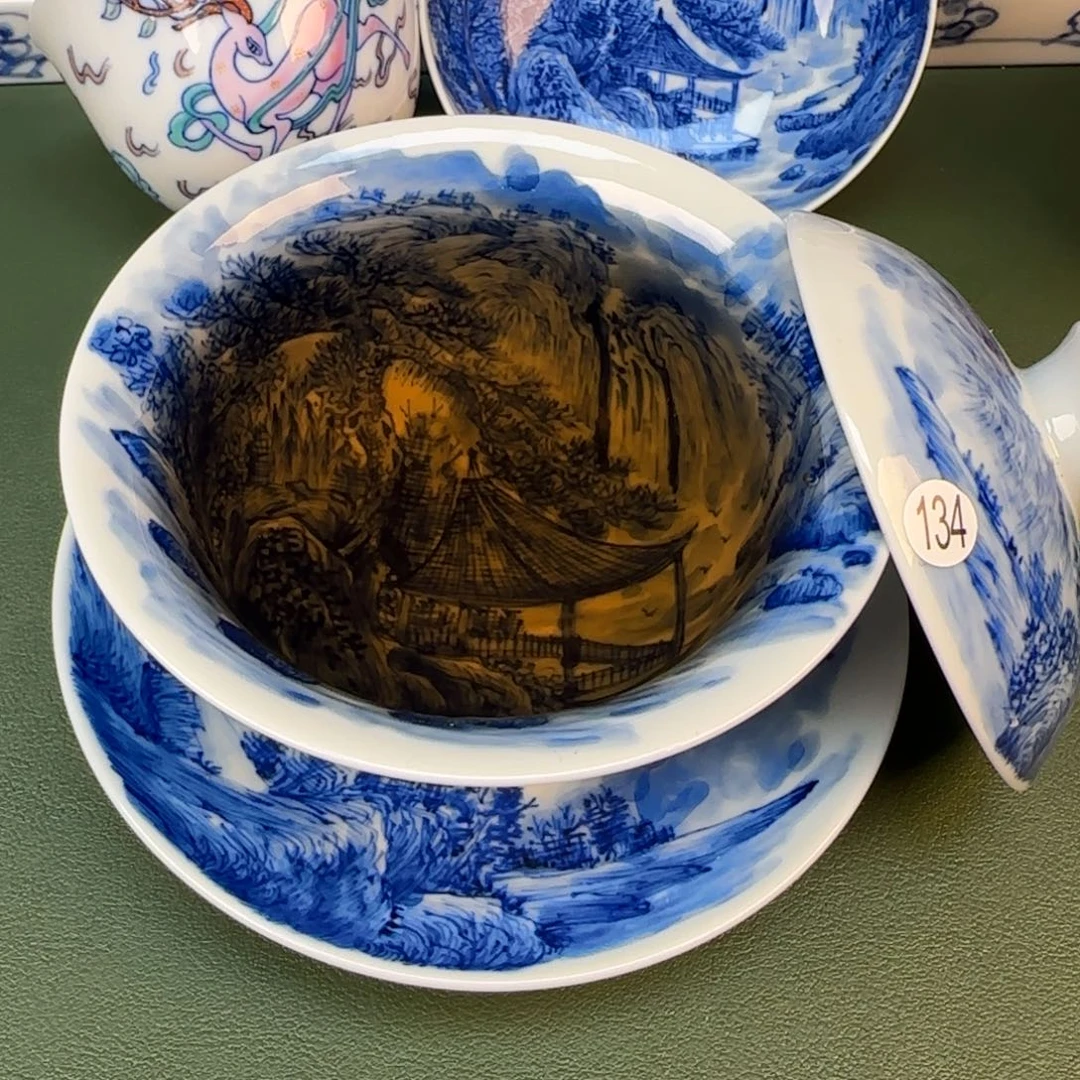 彦祖纯手工手绘茶具134