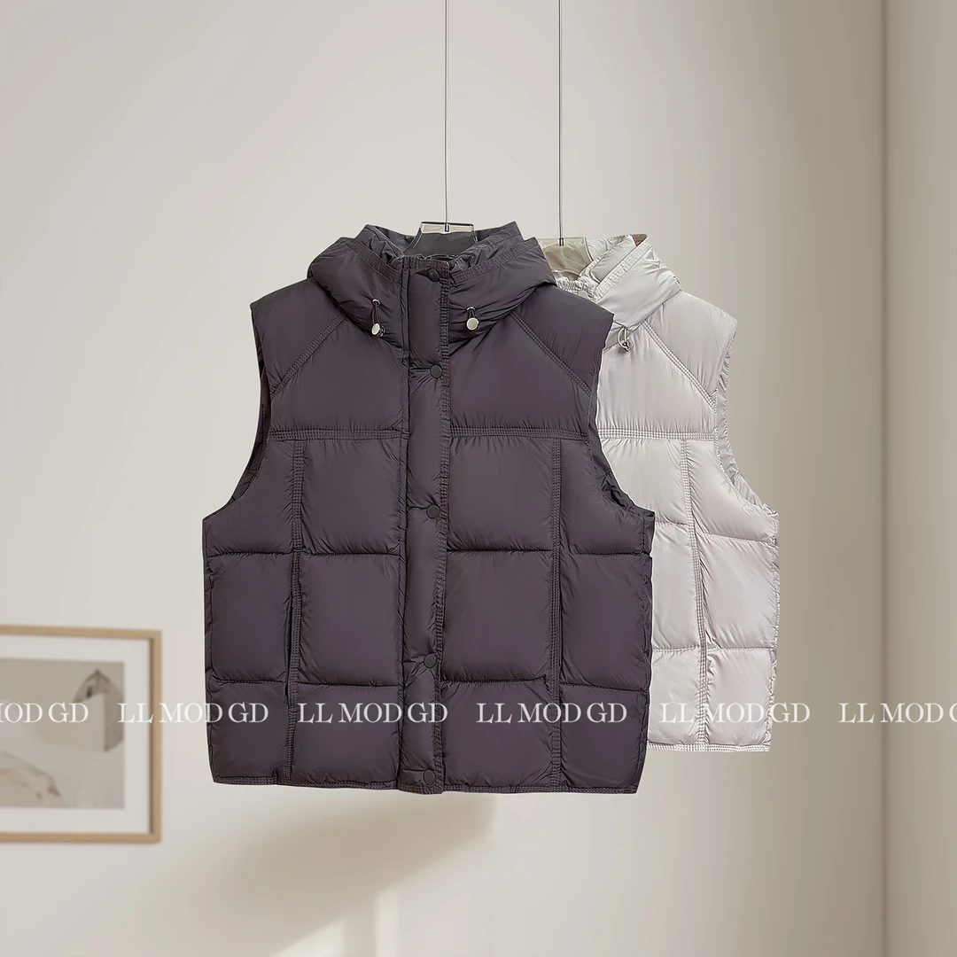 穿搭层次感 简约百搭休闲气质立领坎肩叠穿马甲外套XR-263739