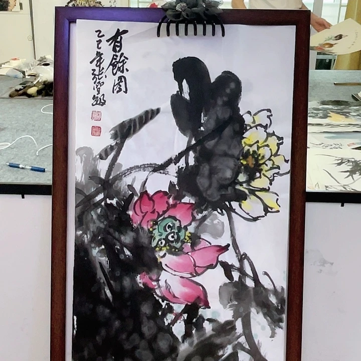 国画张圣敏先生纯手绘作品