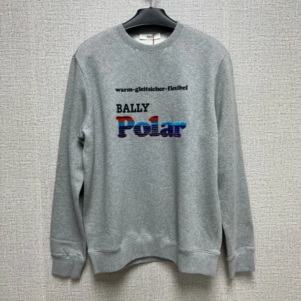 未使用 BALLY/巴利 男士宽松版型加绒卫衣/B5010