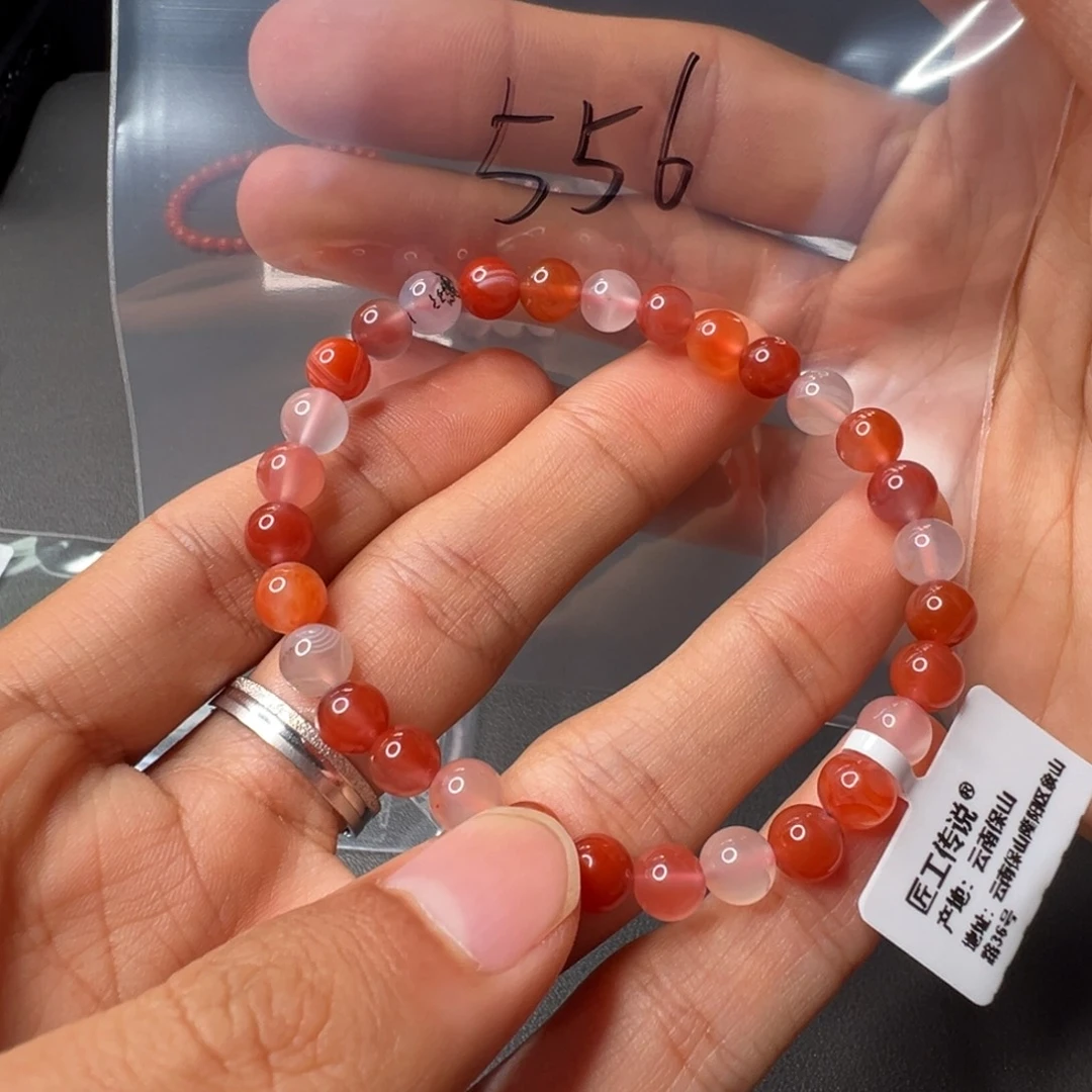 南红玛瑙556号南红6.5+未镶嵌