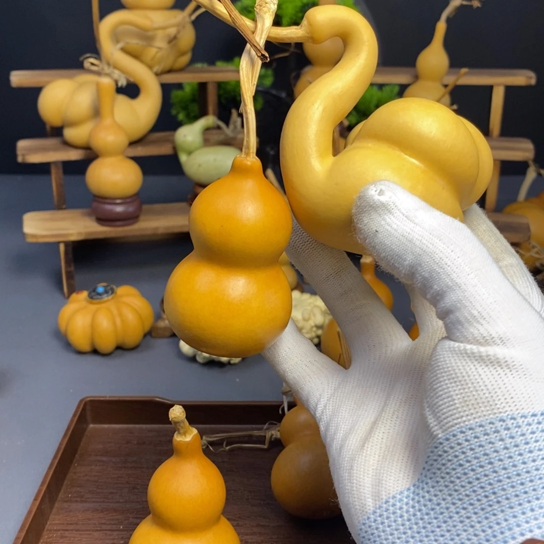 天鹅手把老皮精品八宝葫芦