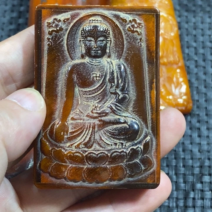 滴血莲花菩提吊坠