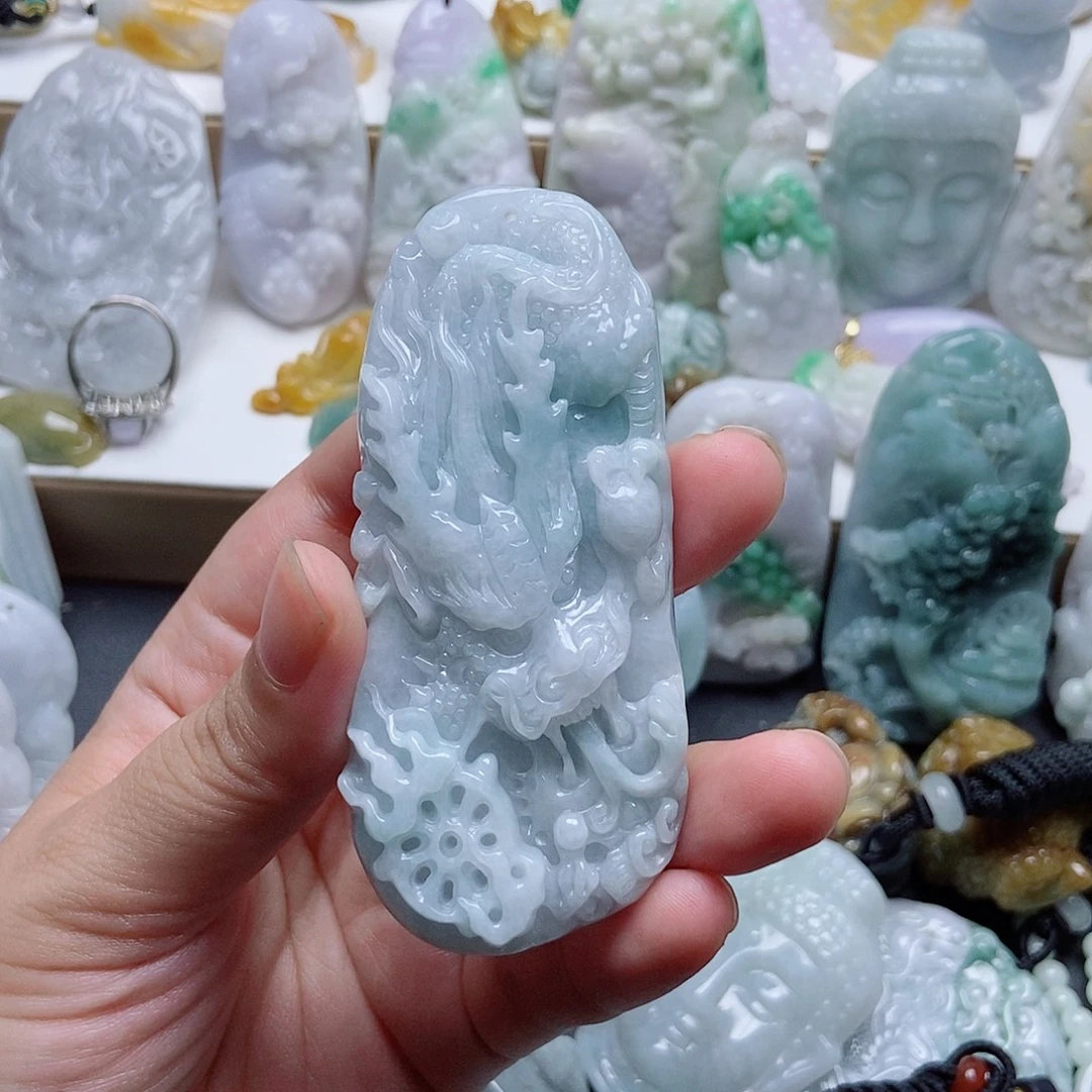 灵***儿吊坠(不含链)未镶嵌翡翠1