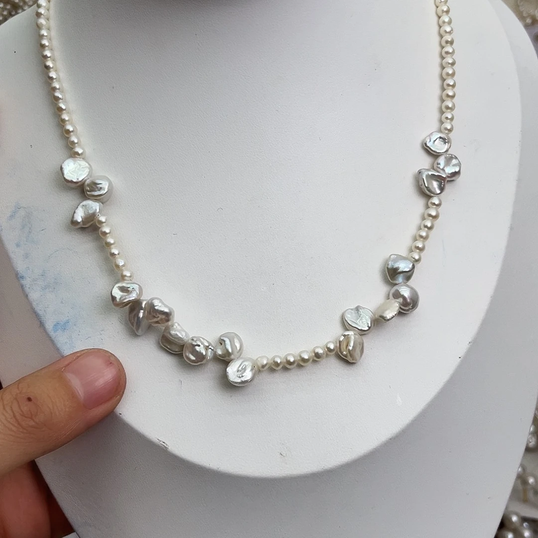 淡水珍珠颈饰未镶嵌