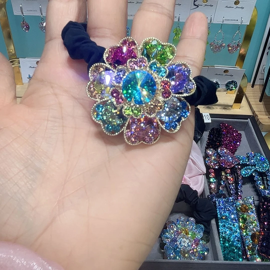 布艺铁合金发夹发饰