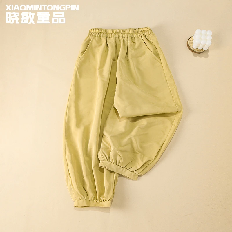 纯色休闲裤3C2721