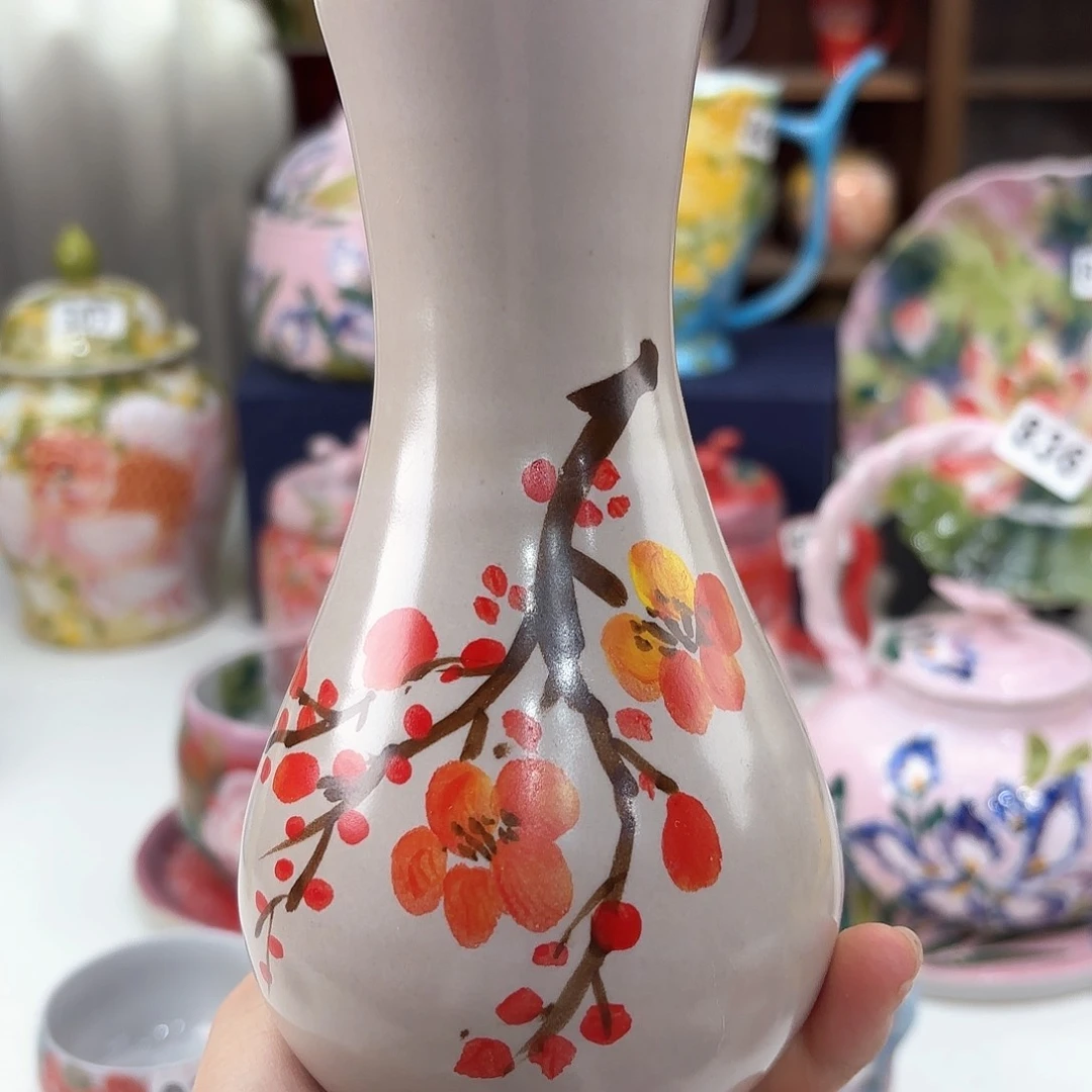 景德镇手绘高温釉下彩陶瓷茶具
