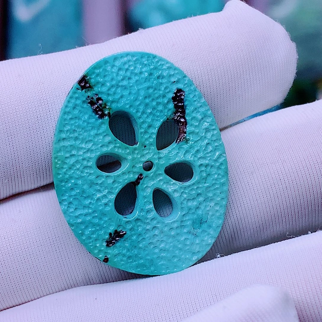 绿松石未镶嵌原矿绿松石