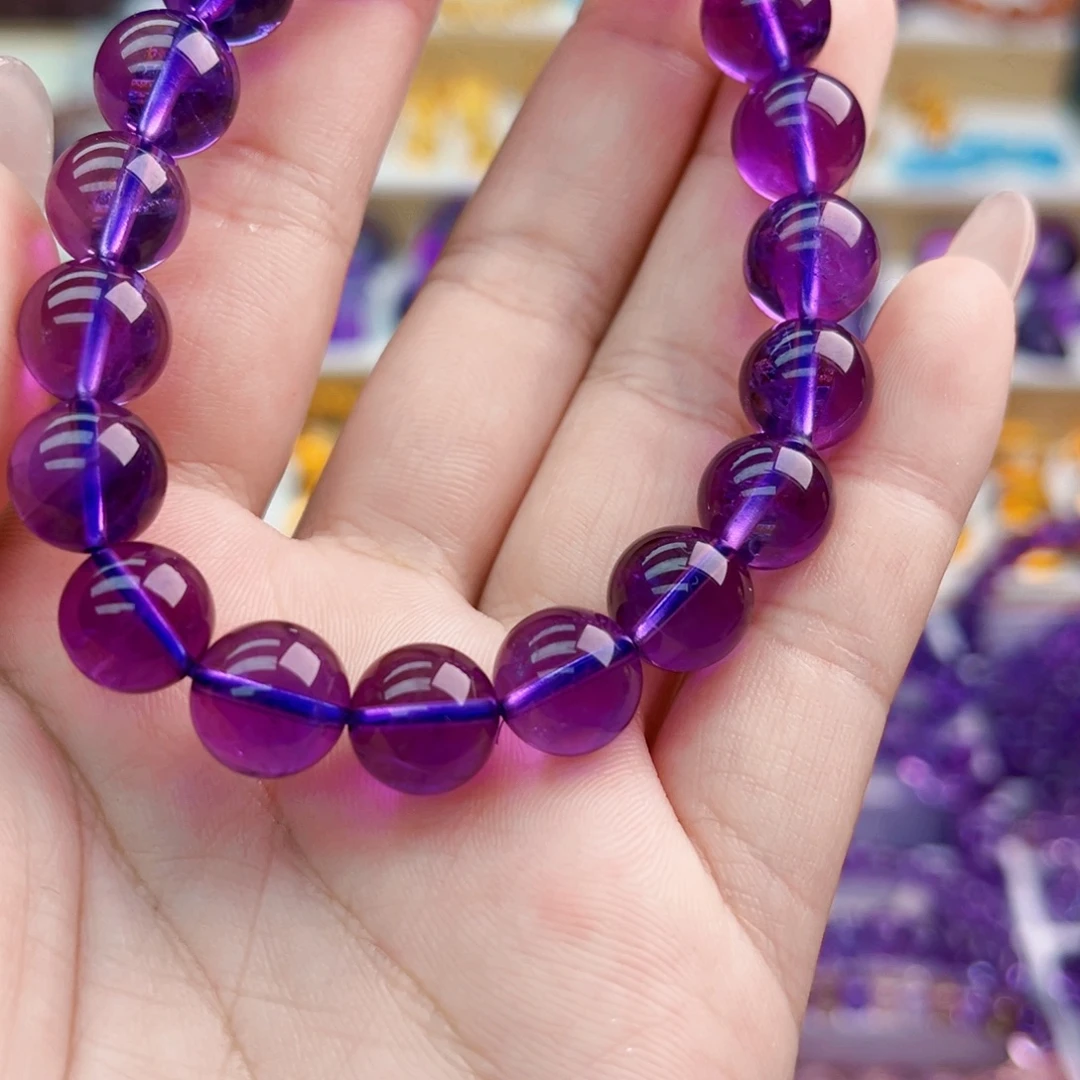 水晶未镶嵌手串天然保真