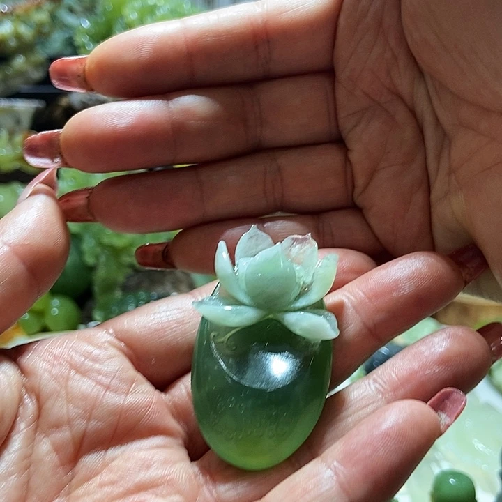 蛇纹石玉手把合金开****?