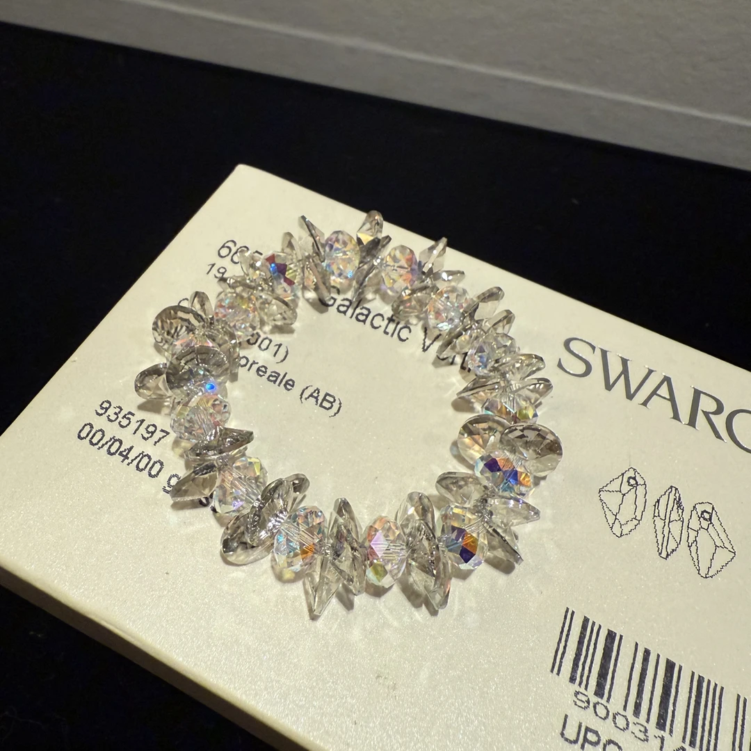 非金属仿水晶手链 【银魅冰川】