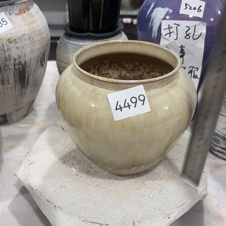 摆件高16，口12，，有孔，4499