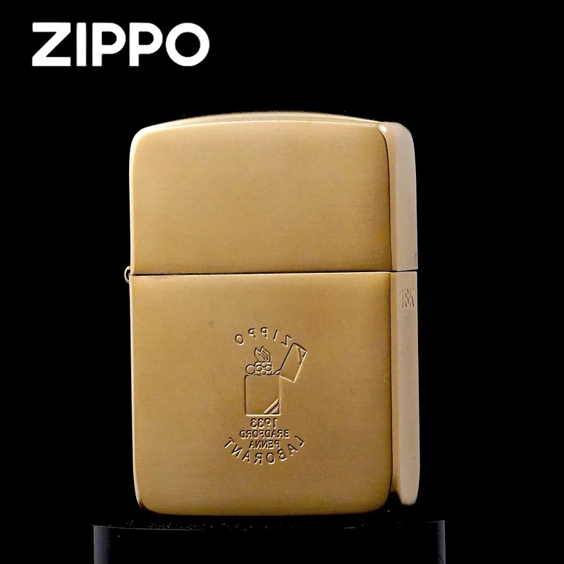ZIPPO正品打火机/1941军机【镀金GGB小金砖】男士DY9913DK【阿明1