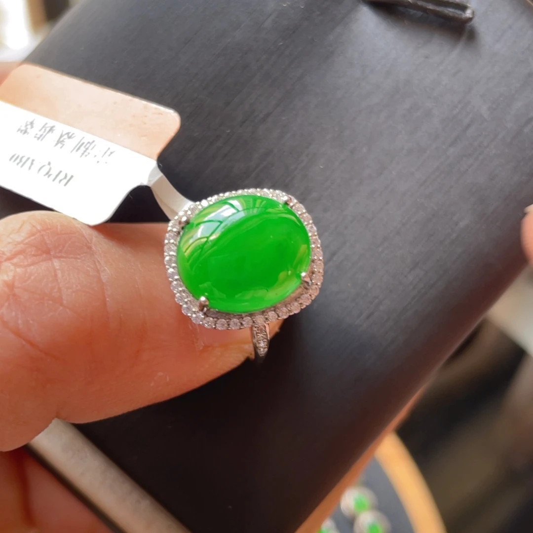 项链银S925镶嵌翡翠