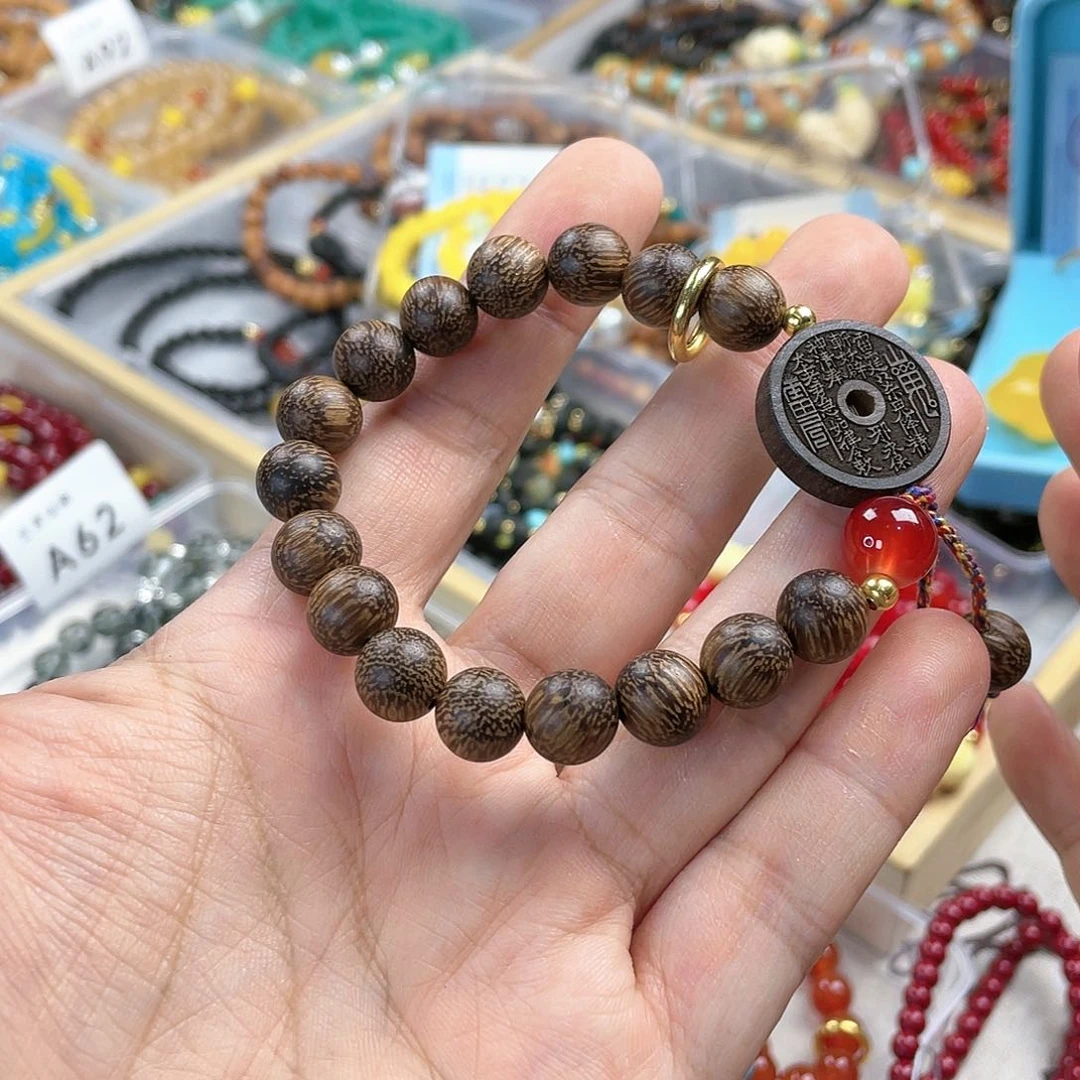 玉髓手饰银S925镀金镶嵌