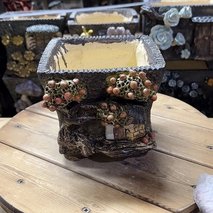 青藤多肉花盆百搭