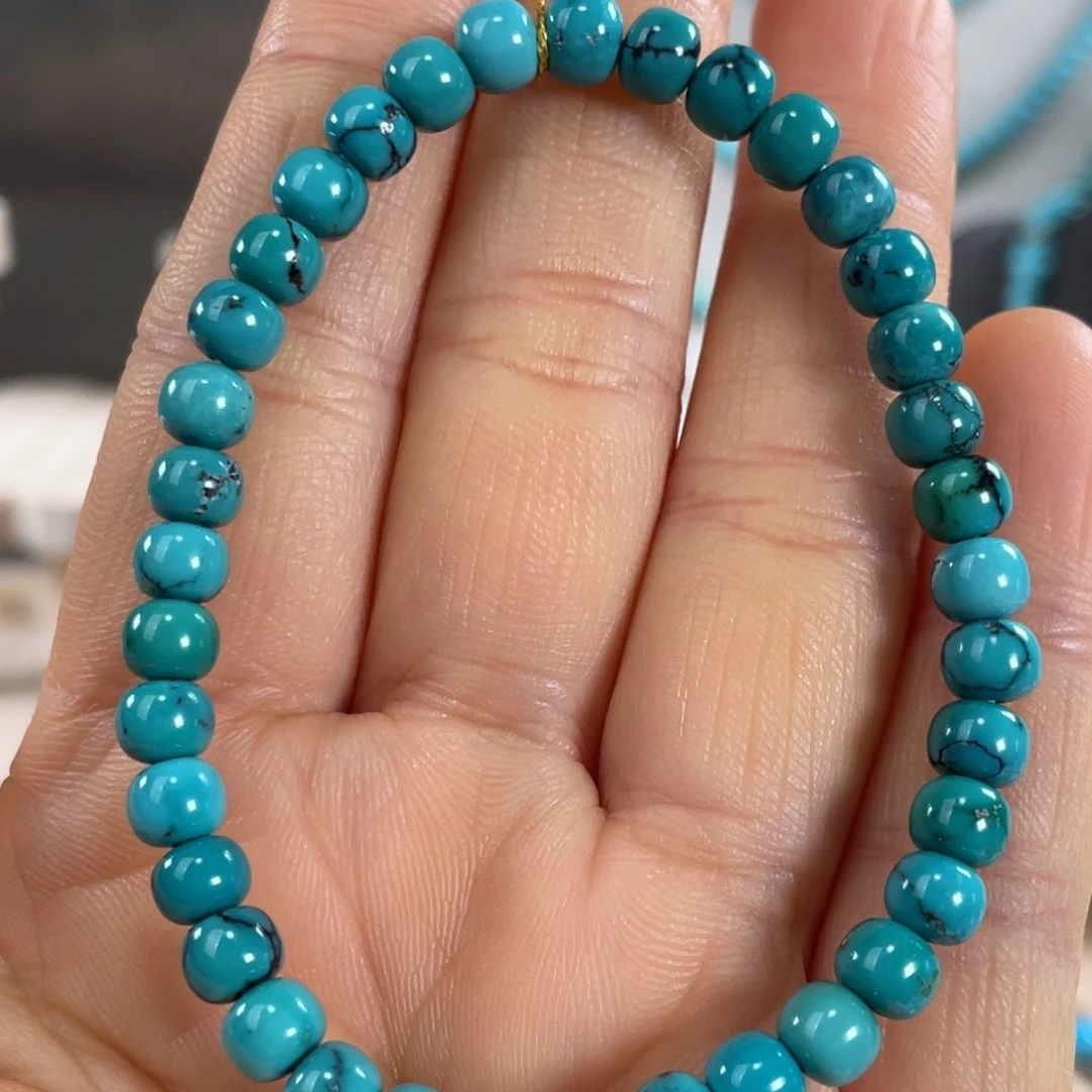 绿松石未镶嵌套链