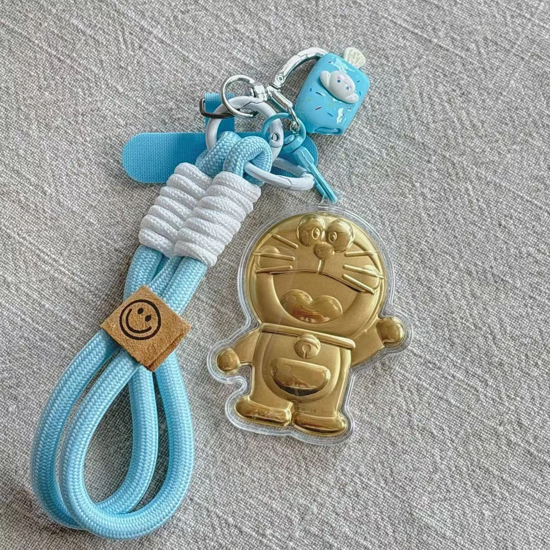 合成金属手链 《铁头老猪》FL008机器猫卡通手机挂多样性发其一